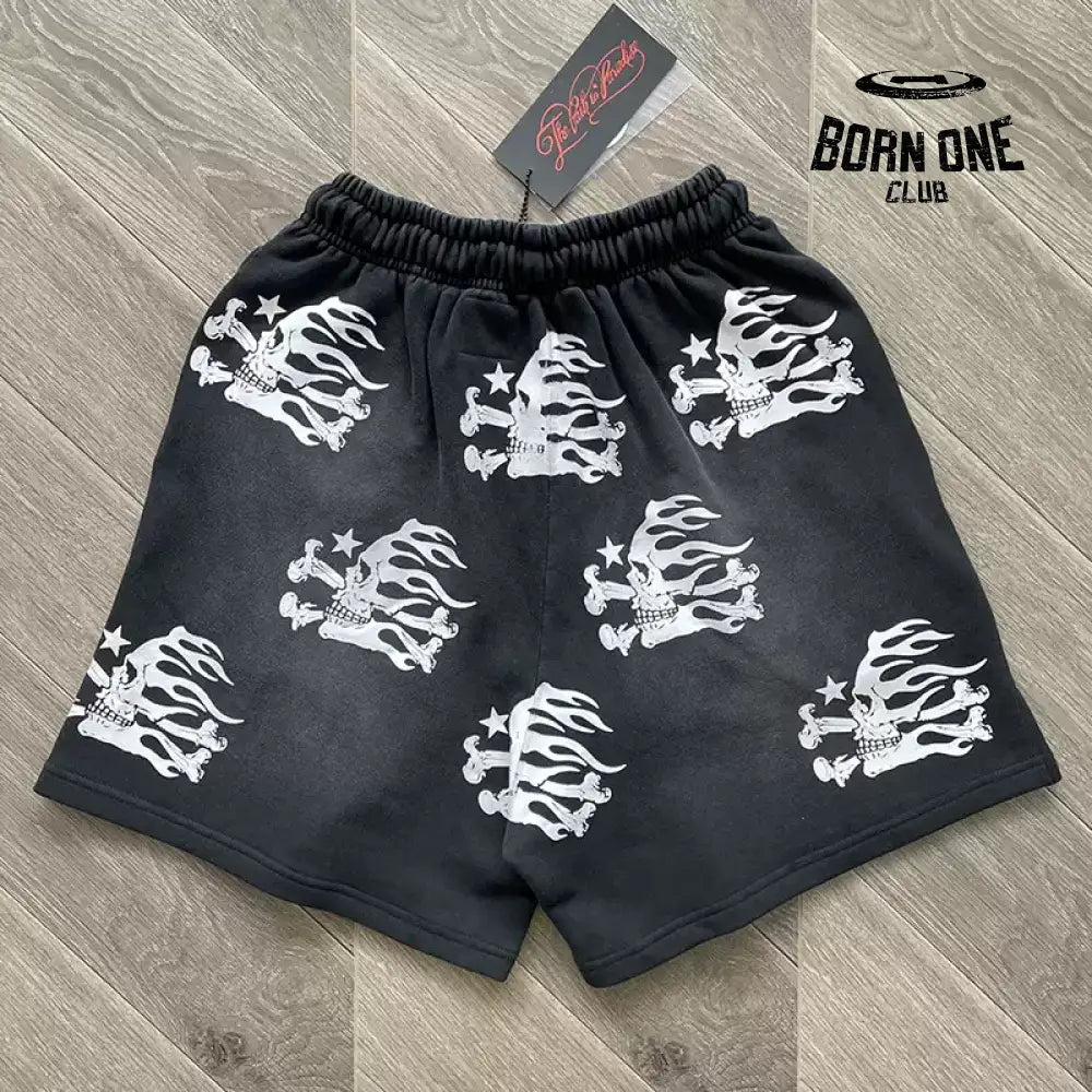 Hellstar Studios Skull Shorts Bermuda