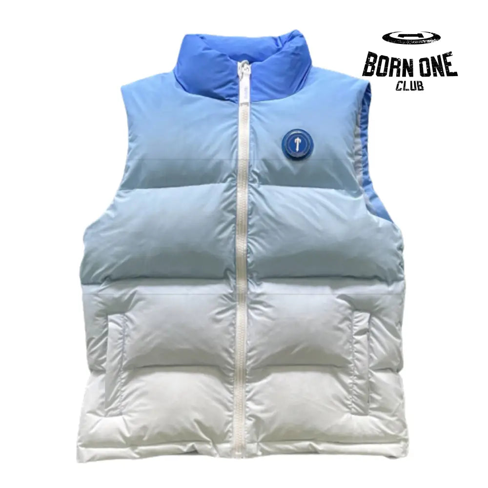 Jaqueta Colete Trapstar Irongate Badge Gilte Ice Blue