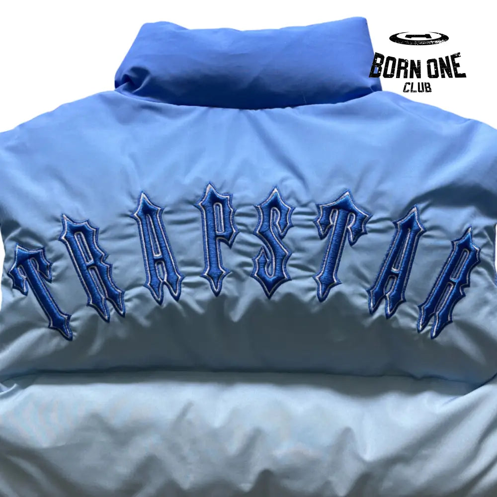 Jaqueta Colete Trapstar Irongate Badge Gilte Ice Blue