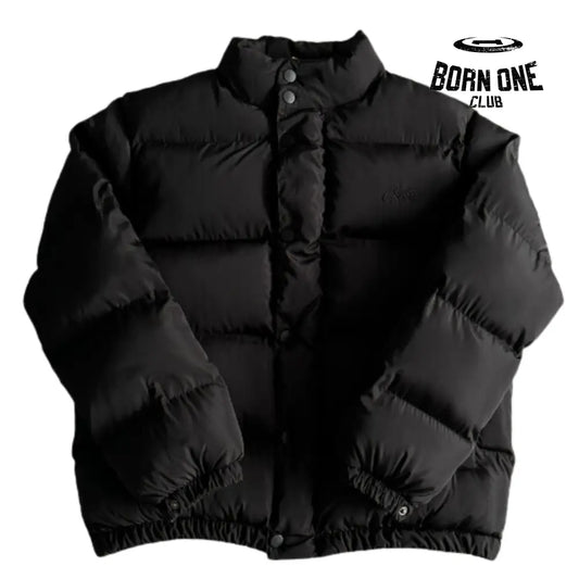 Jaqueta Corteiz Dark Black Bolo P