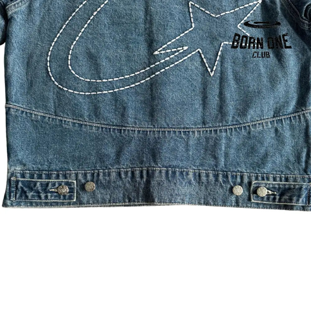 Jaqueta Corteiz Star Denim