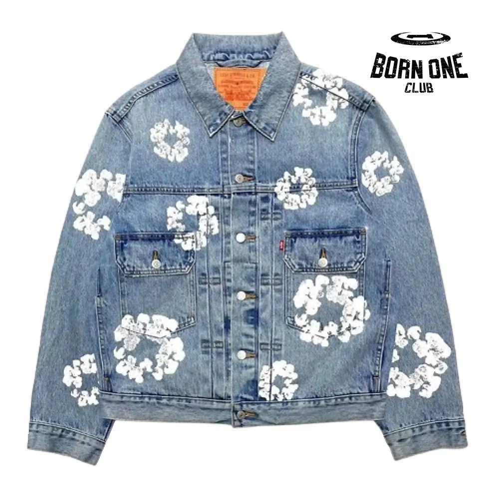 Jaqueta Denim Tears x Levi’s Jeans Jaqueta