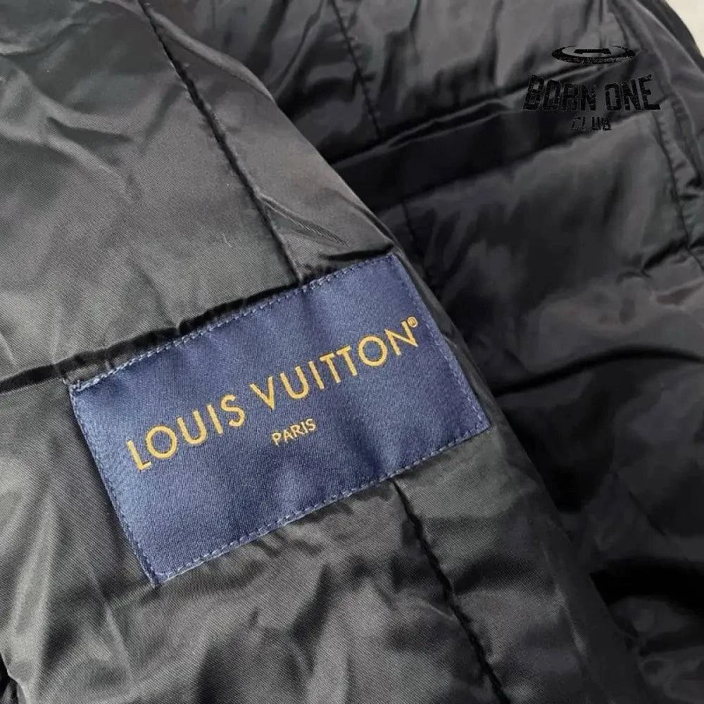Jaqueta Louis Vuitton ’LV Lovers’ Nylon Crystal Baseball