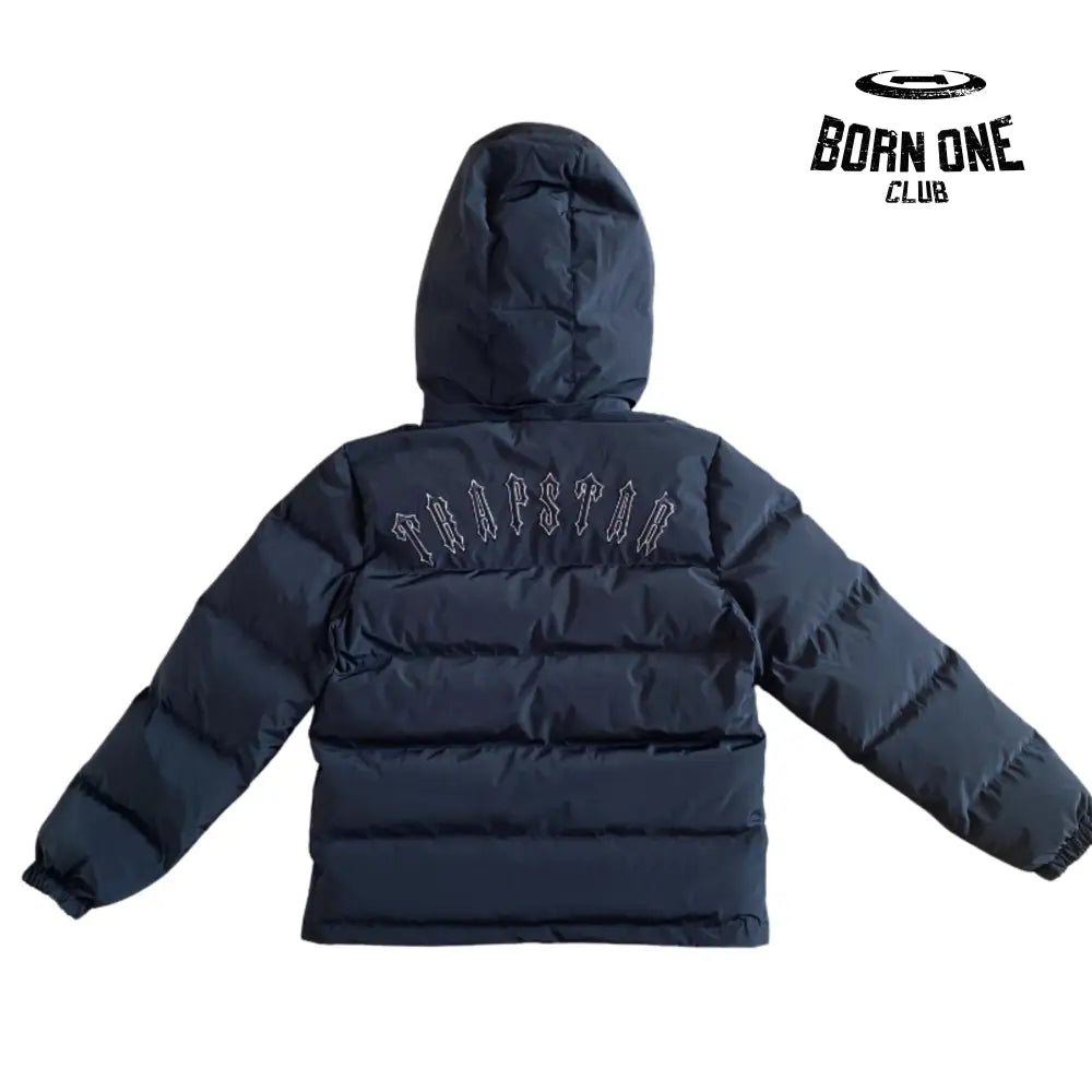 Jaqueta Trapstar Black Irongate Detachable Hood
