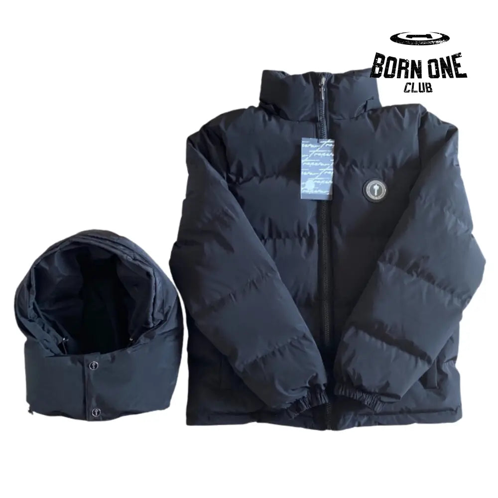 Jaqueta Trapstar Black Irongate Detachable Hood