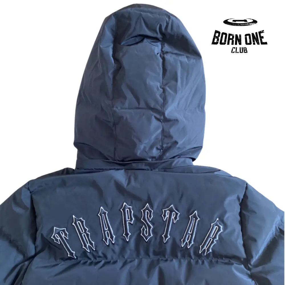 Jaqueta Trapstar Black Irongate Detachable Hood