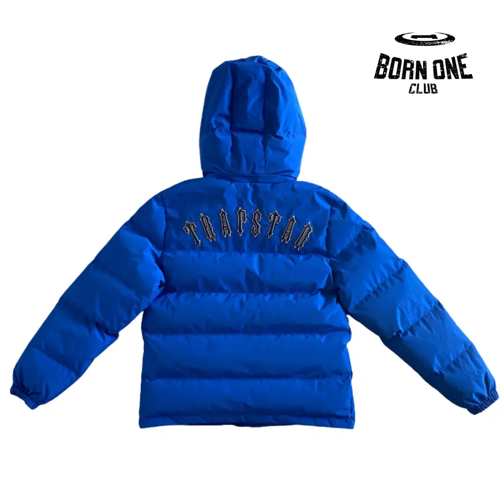 Jaqueta Trapstar Blue Irongate Detachable Hood
