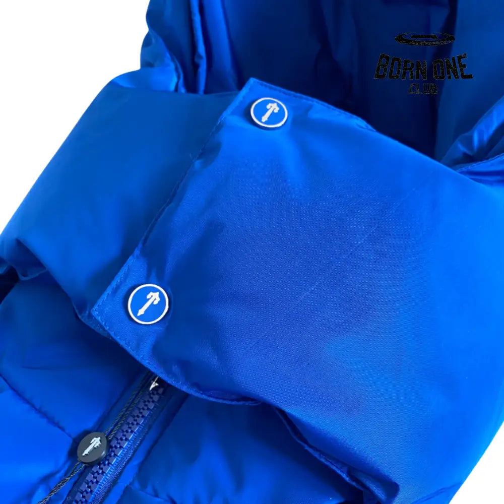 Jaqueta Trapstar Blue Irongate Detachable Hood