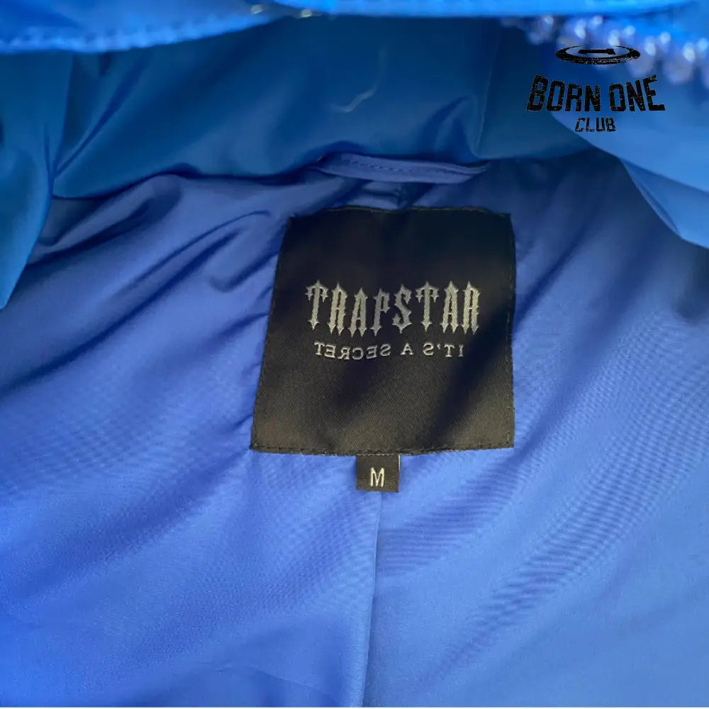 Jaqueta Trapstar Blue Irongate Detachable Hood