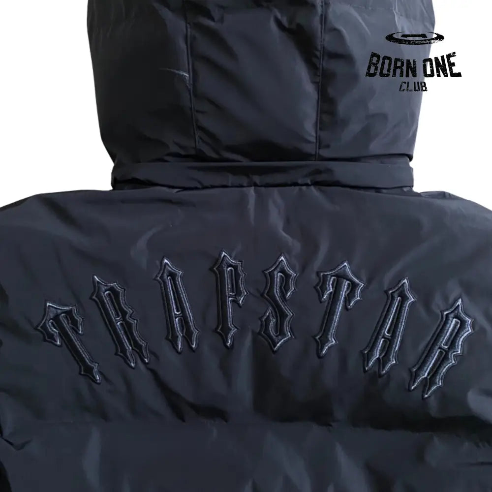 Jaqueta Trapstar Dark Metal Buckle Irongate Detachable Hood