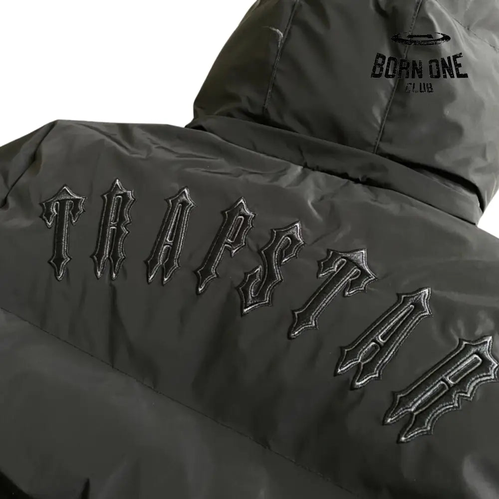 Jaqueta Trapstar Dark Metal Buckle Irongate Detachable Hood