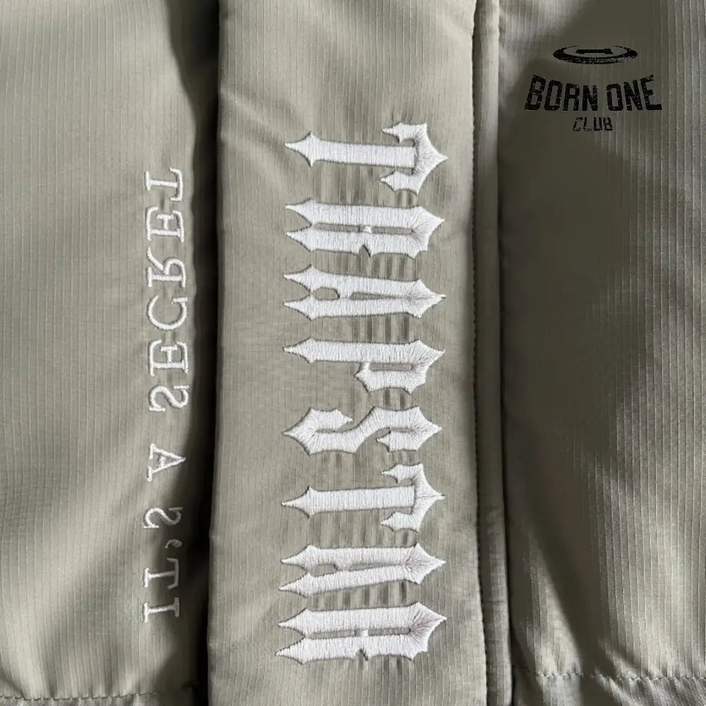 Jaqueta Trapstar Decoded Hooded Puffer 2.0 Brindle