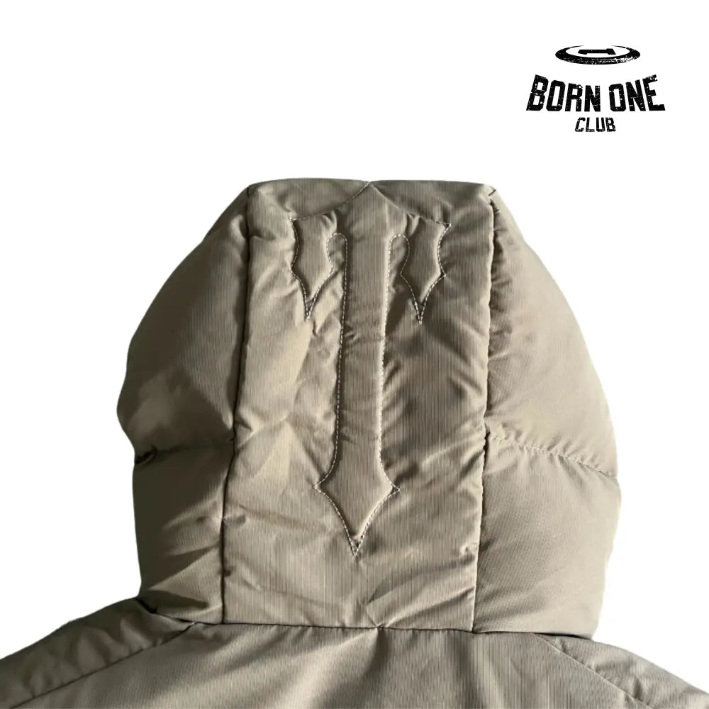 Jaqueta Trapstar Decoded Hooded Puffer 2.0 Brindle