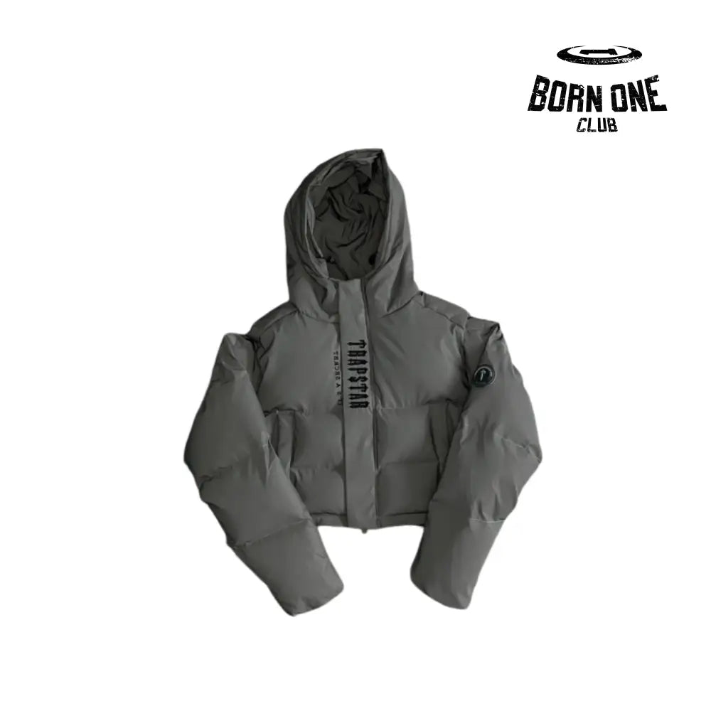 Jaqueta Trapstar Feminina Decoded Reflective Puffer