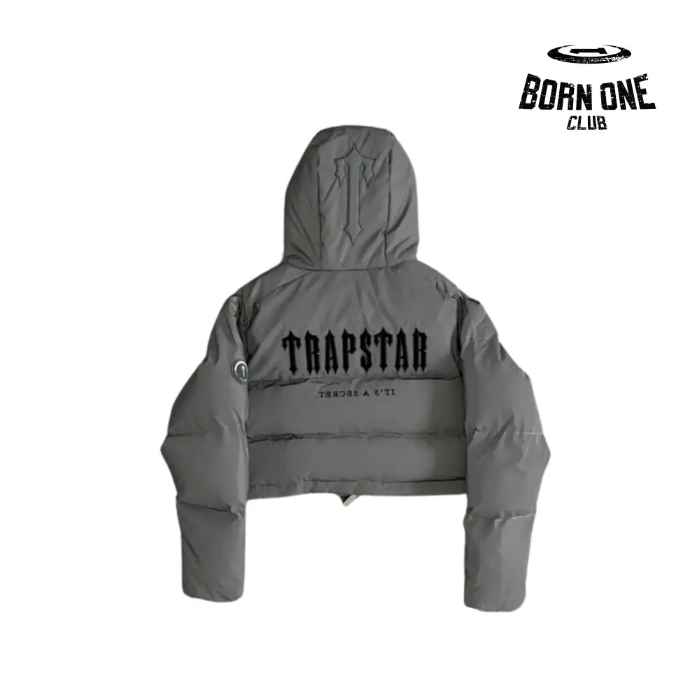 Jaqueta Trapstar Feminina Decoded Reflective Puffer