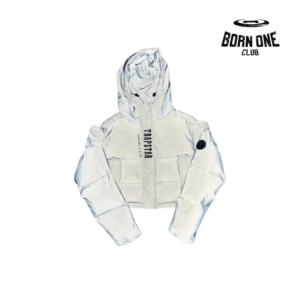 Jaqueta Trapstar Feminina Decoded Reflective Puffer