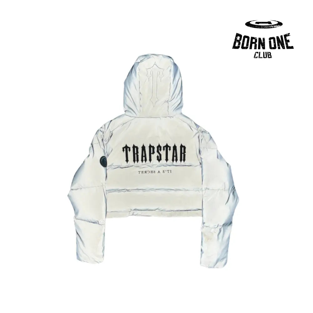 Jaqueta Trapstar Feminina Decoded Reflective Puffer