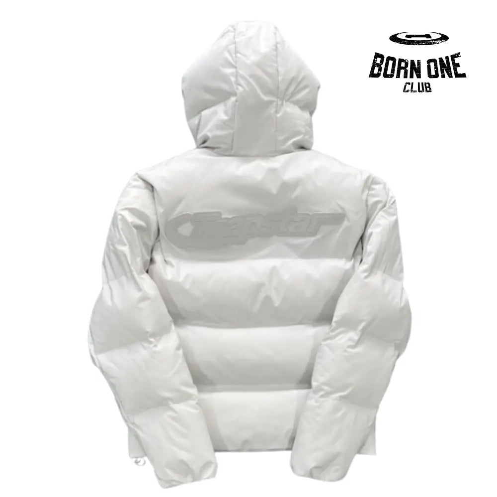 Jaqueta Trapstar Hyperdrive Technical Puffer Light Grey