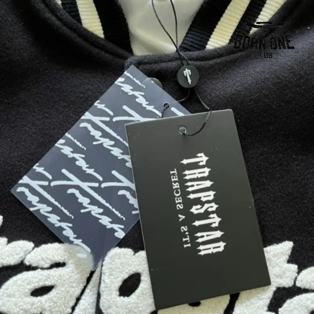 Jaqueta Trapstar Synthetic Leather Varsity