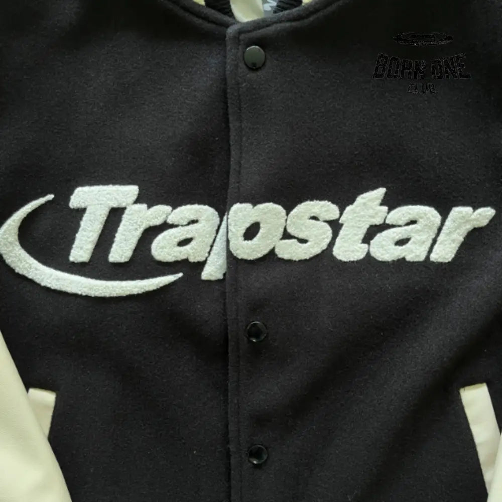 Jaqueta Trapstar Synthetic Leather Varsity