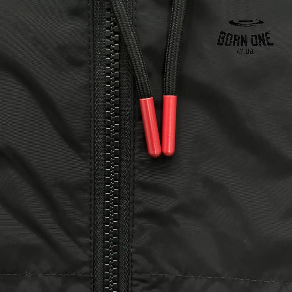 Jaqueta Trapstar Windbreaker Black Red