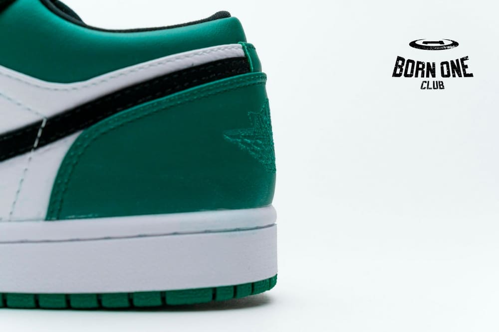 Jordan 1 Low White Black Mystic Green 553558-113