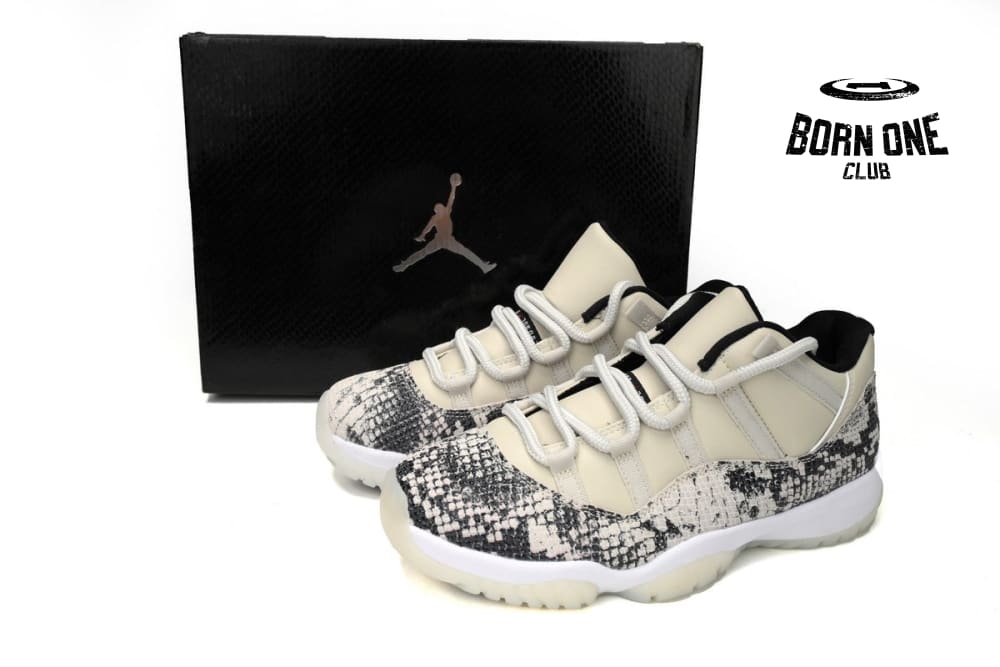 Jordan 11 Retro Low Snake Light Bone CD6846-002
