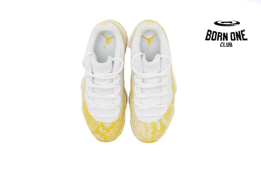 Jordan 11 Retro Low Yellow Snakeskin AH7860-107