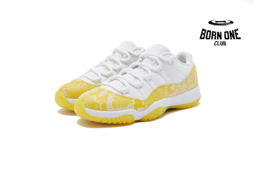 Jordan 11 Retro Low Yellow Snakeskin AH7860-107