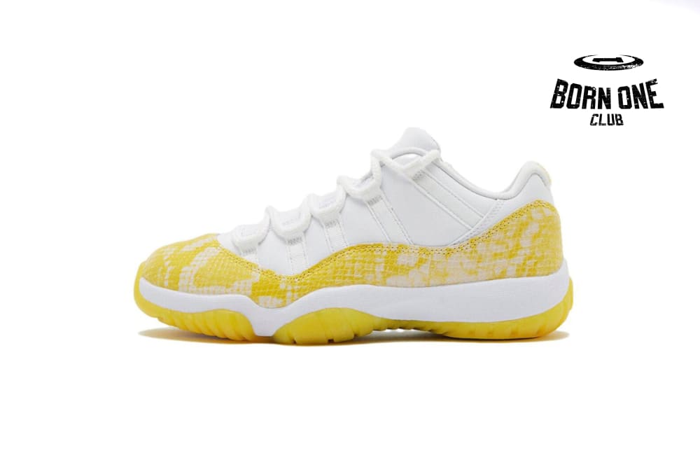 Jordan 11 Retro Low Yellow Snakeskin AH7860-107