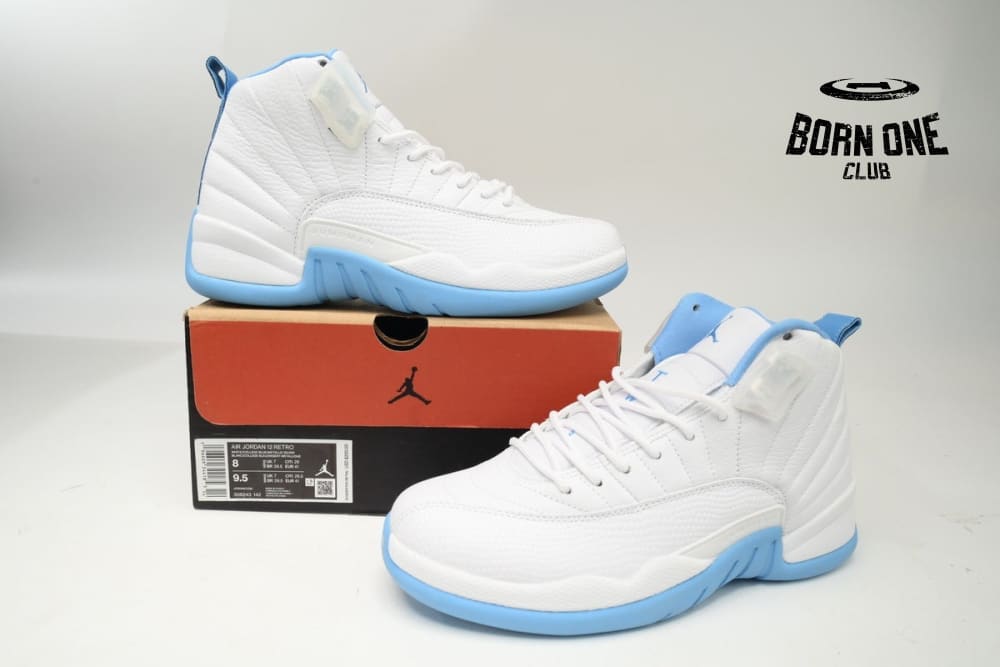 Jordan 12 Retro White University Blue (2004) 308243-142