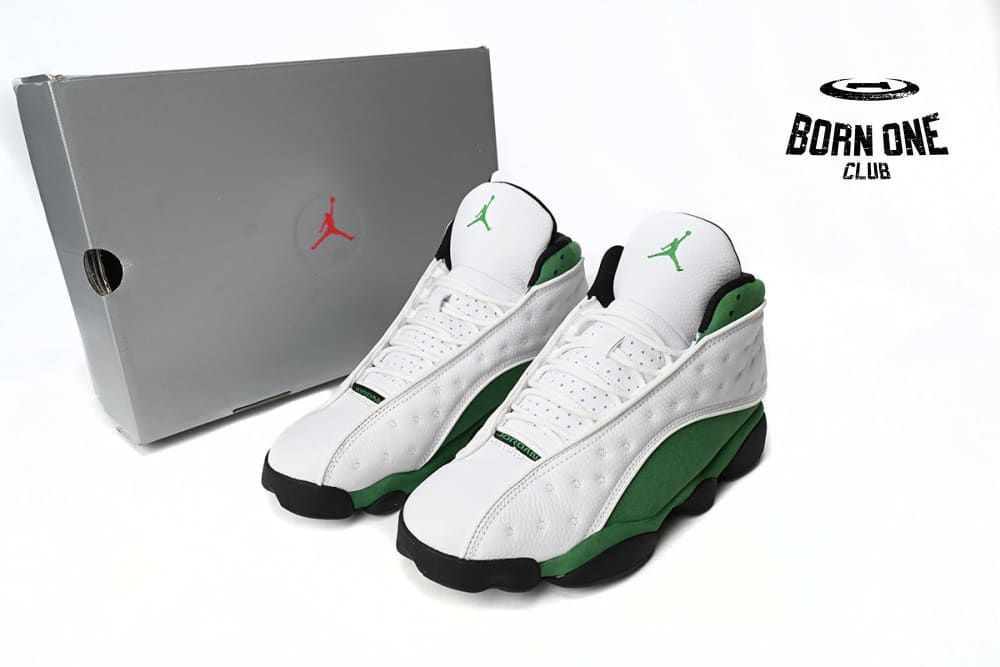 Jordan 13 Retro White Lucky Green DB6537-11