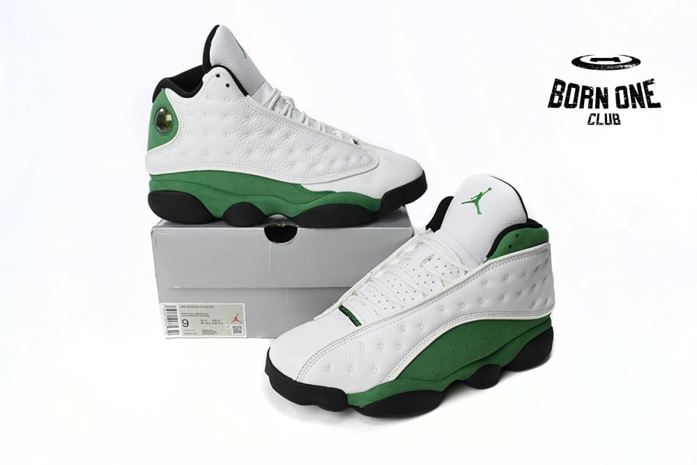 Jordan 13 Retro White Lucky Green DB6537-11