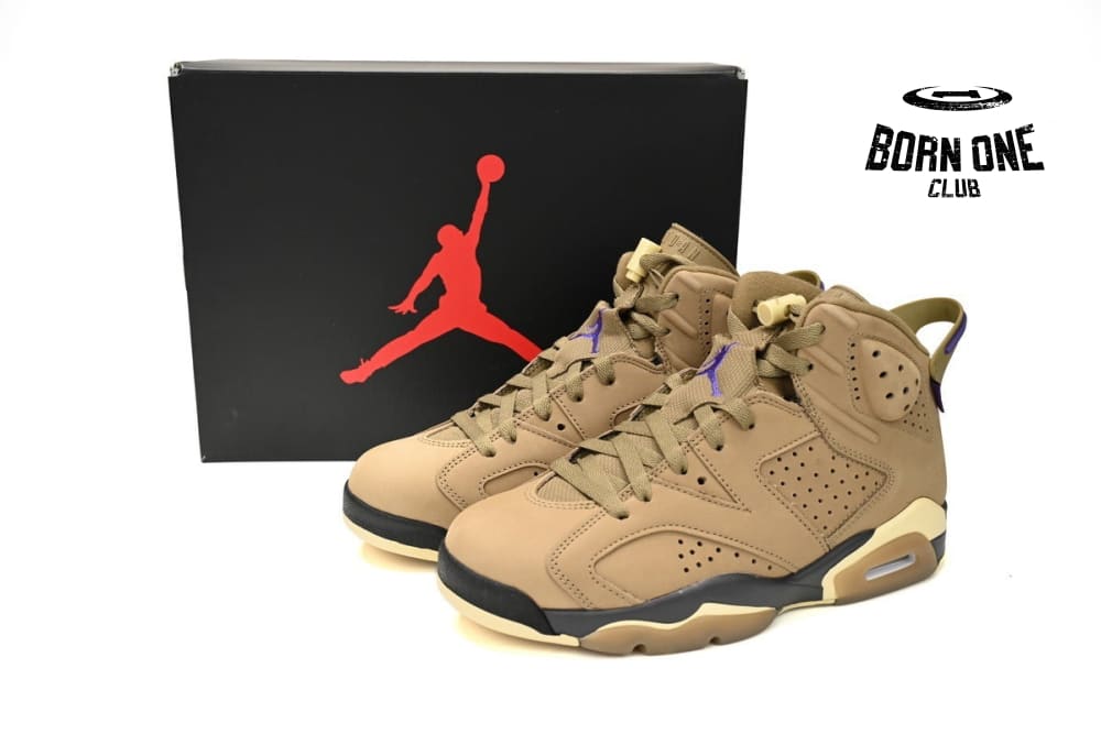 Jordan 6 Retro Gore-Tex Brown Kelp FD1643-300