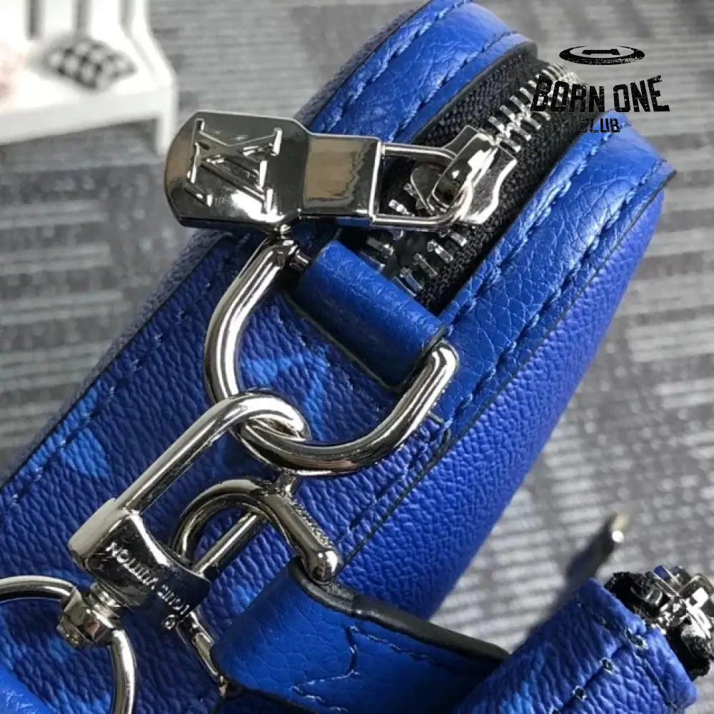 Louis Vuitton Bag Trio Messenger Cobalt Blue Bolsa