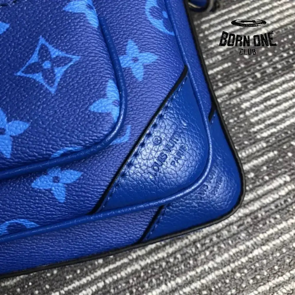 Louis Vuitton Bag Trio Messenger Cobalt Blue Bolsa