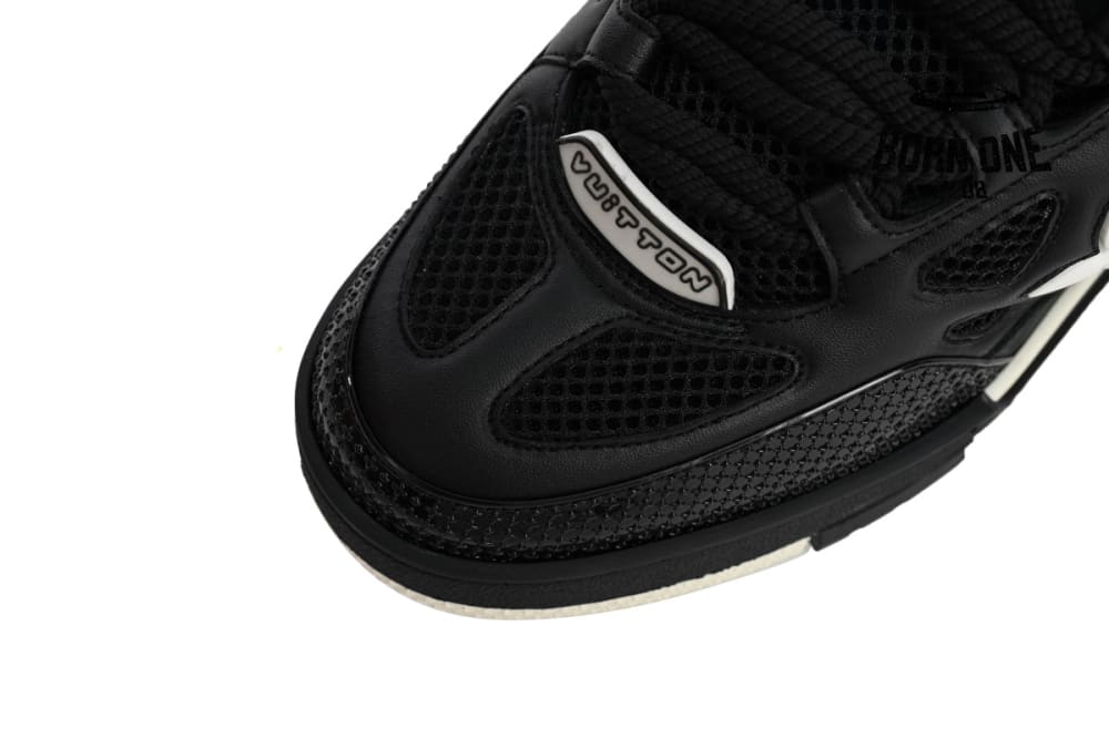 Louis Vuitton LV Skate Sneaker Black White 1AARR2