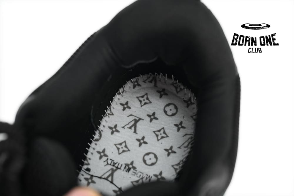 Louis Vuitton LV Skate Sneaker Black White 1AARR2