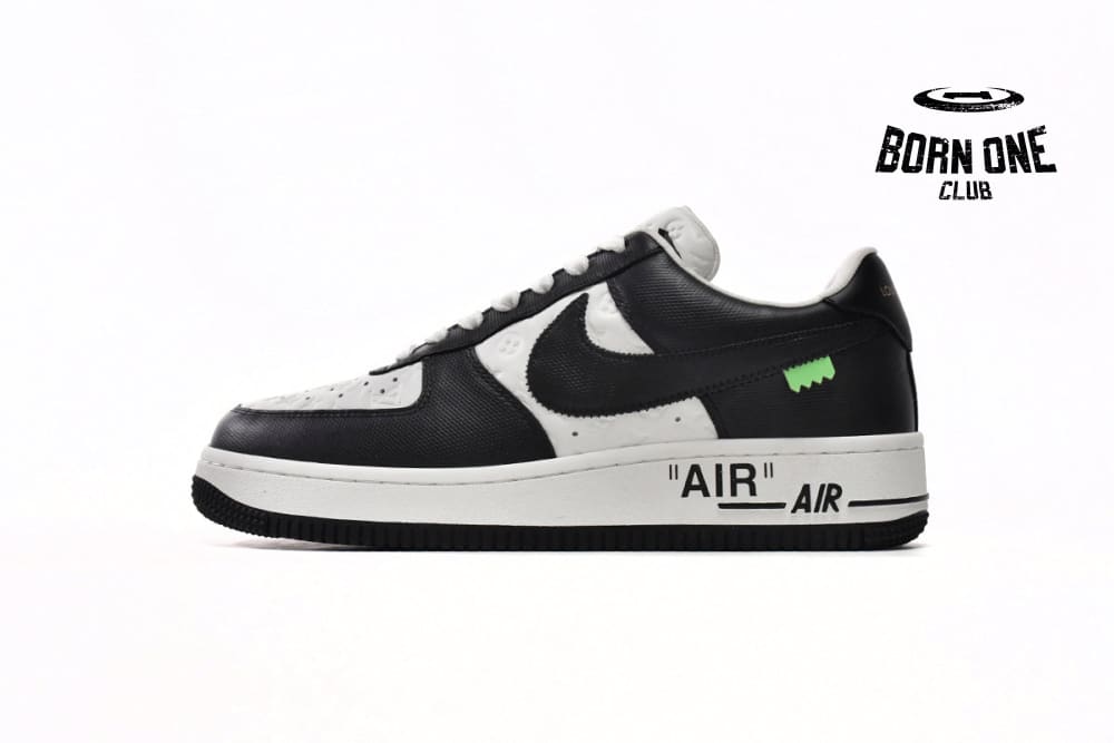 Louis Vuitton x Nike Air Force 1 Low By Virgil Abloh White Black