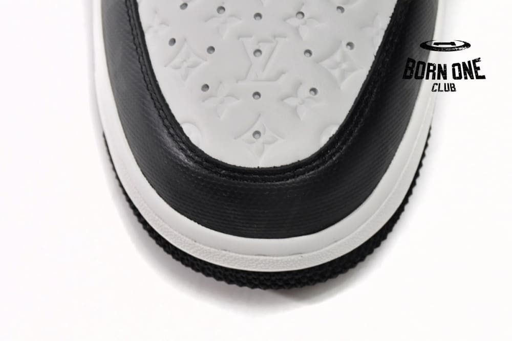 Louis Vuitton x Nike Air Force 1 Low By Virgil Abloh White Black