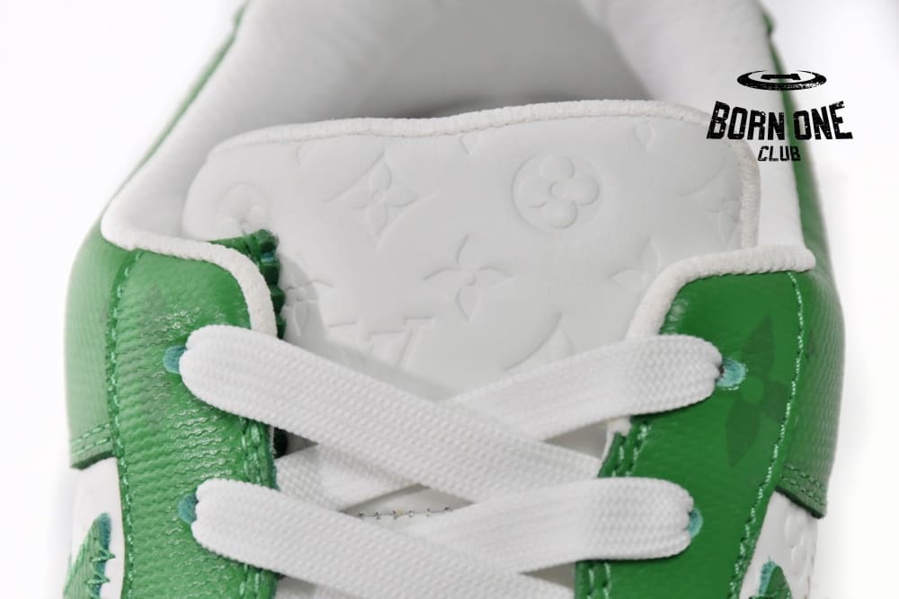 Louis Vuitton x Nike Air Force 1 Low By Virgil Abloh White Green