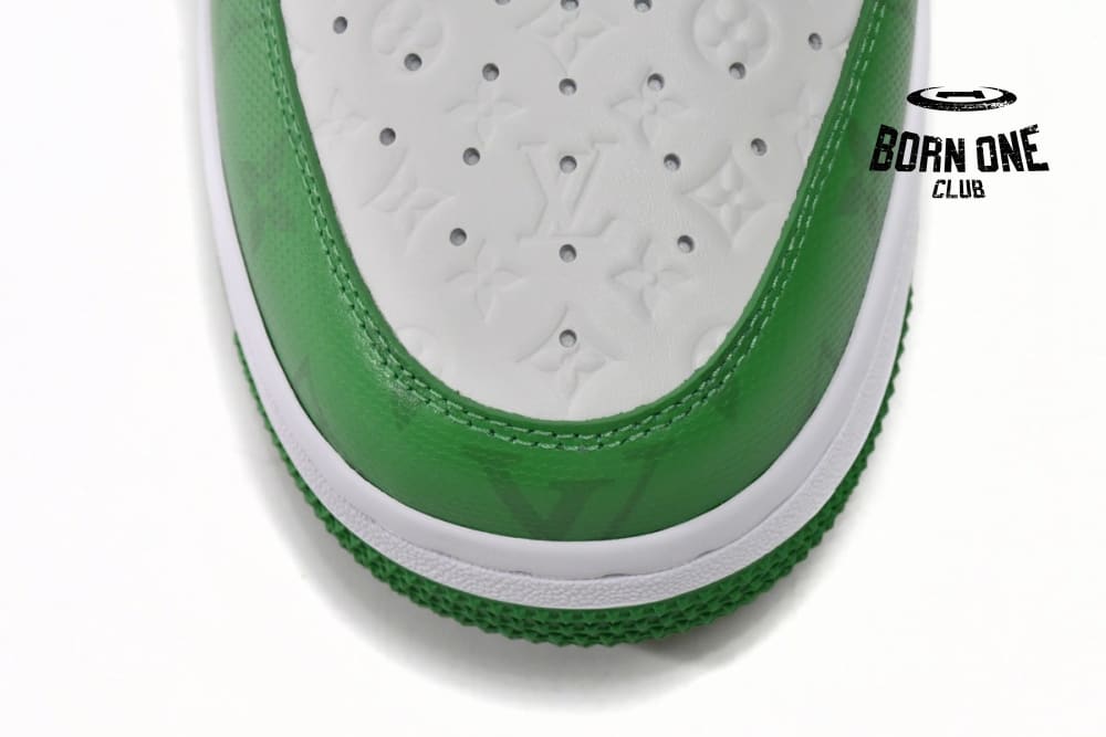 Louis Vuitton x Nike Air Force 1 Low By Virgil Abloh White Green