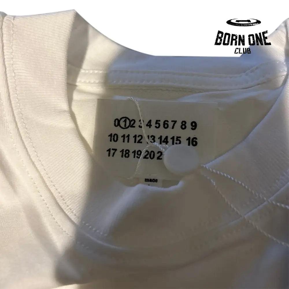 Maison Margiela 10 Pixel Logo Oversized Tee Camiseta