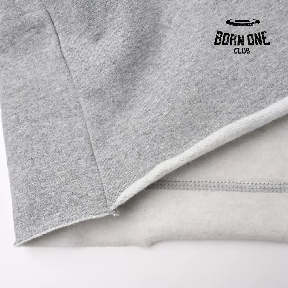 Maison Margiela Logo Print Hoodie in Grey Moletom