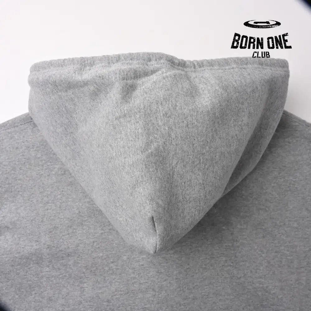 Maison Margiela Logo Print Hoodie in Grey Moletom