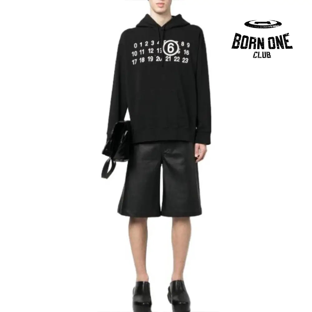 MaisonMargiela MM6 Zip Hooded sweatshirt Moletom