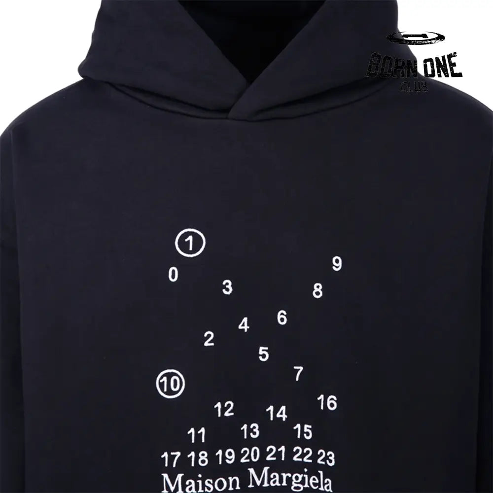 MaisonMargiela Number Hooded sweatshirt Moletom