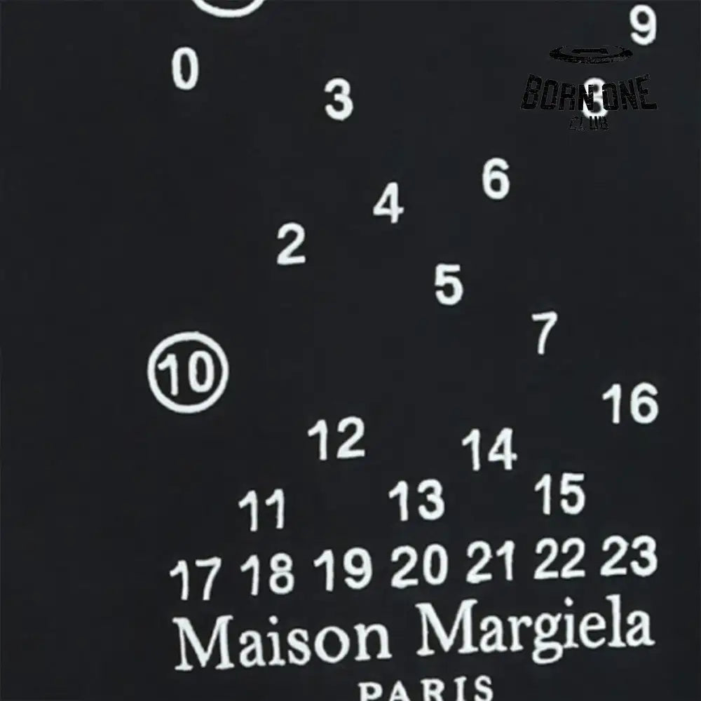 MaisonMargiela Number Hooded sweatshirt Moletom