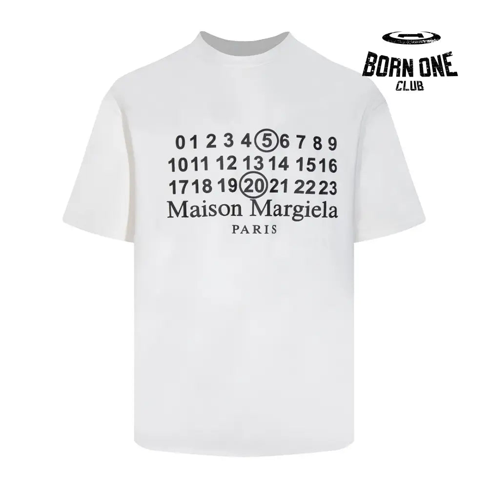 MaisonMargiela number logo T-shirt Camiseta