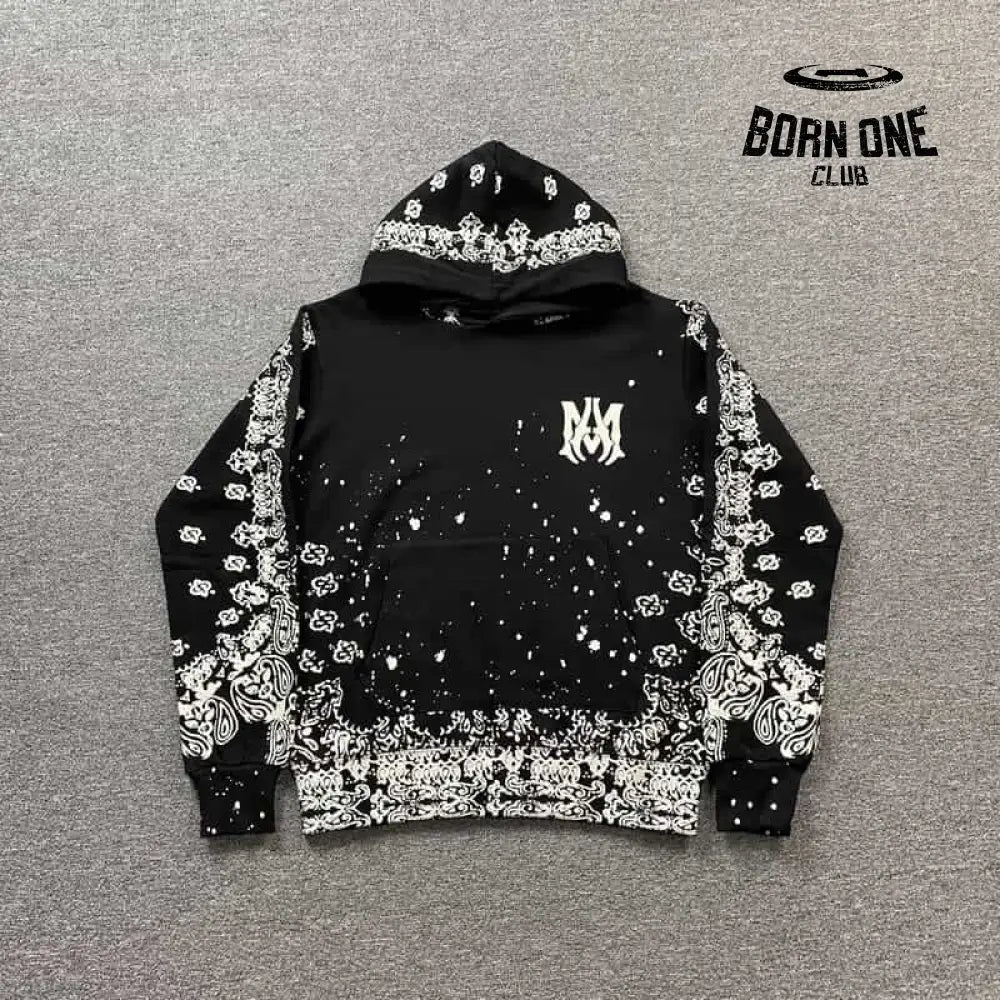 Moletom Amiri Bandana Bleach All Over